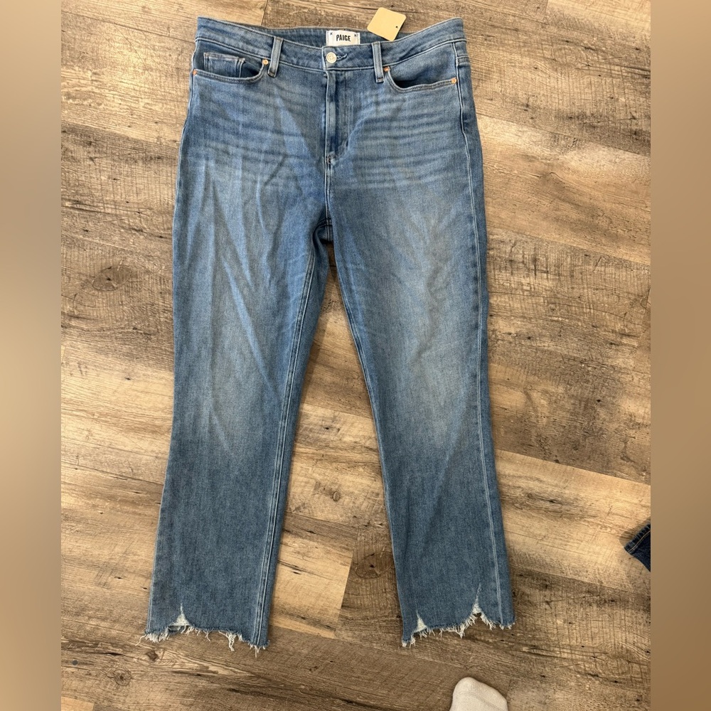 PAIGE Cindy JEANS - Raw edge/cropped